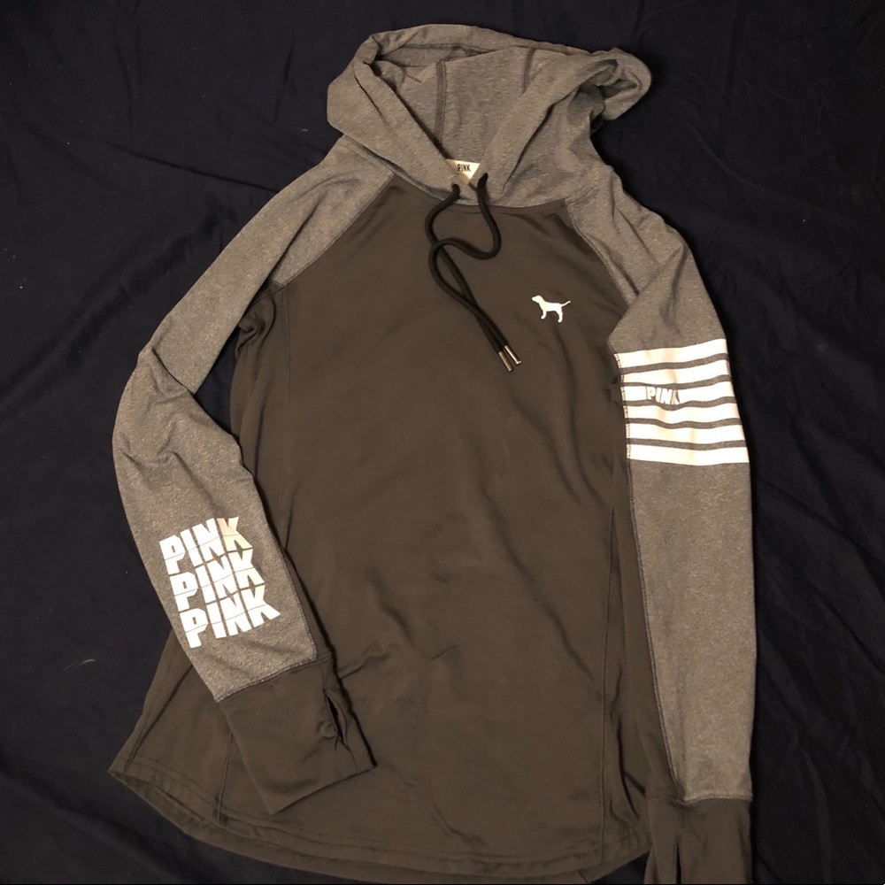 Pink hoodie